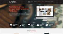 Desktop Screenshot of infotex-international.com
